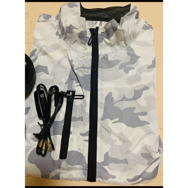 空調ベスト 空冷服 セット 空調服 空調作業服 USB給電式 3段階調節 メンズのジャケット/アウター(その他)の商品写真