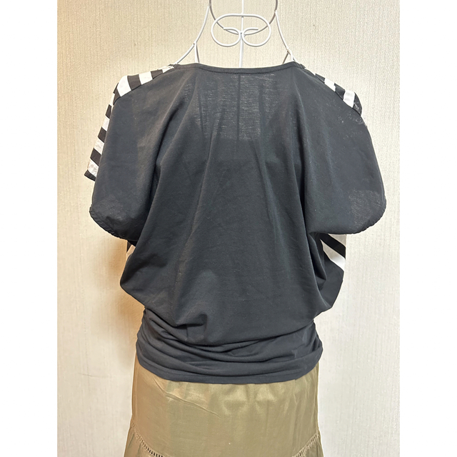 CHILLEA(キリア)のCHILLEA ボーダートップス レディースのトップス(Tシャツ(半袖/袖なし))の商品写真