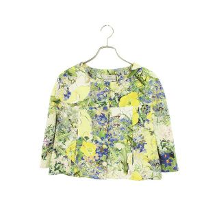 アーデム(Erdem)のアーデム フローラル総柄ノーカラージャケット レディース 36(その他)