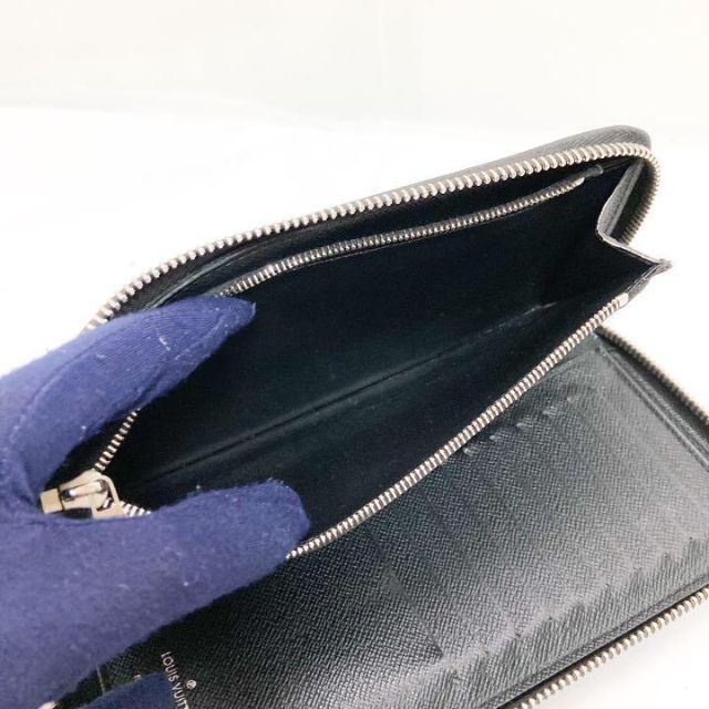 美品 ルイ ヴィトン タイガ ジッピーウォレット ヴェルティカル