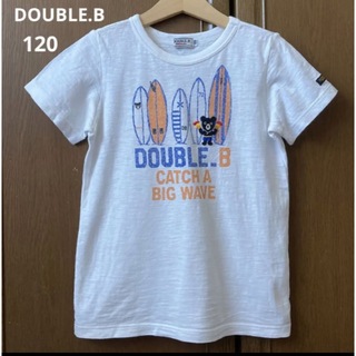 ダブルビー(DOUBLE.B)のミキハウス　ダブルビー 半袖　シャツ　Tシャツ　マリン　サーフ　ロゴ　春　夏(Tシャツ/カットソー)