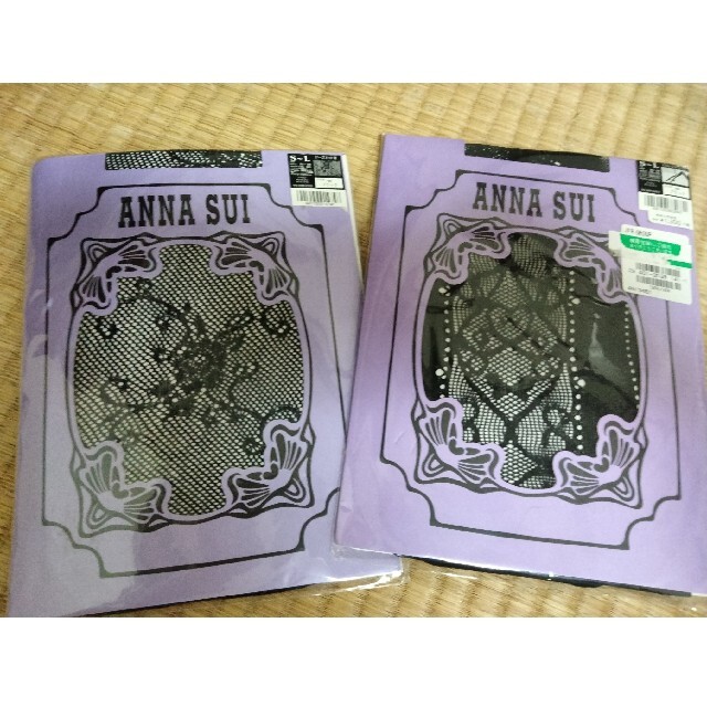 ANNA SUI(アナスイ)の新品未使用　アナスイストッキング2点セット レディースのレッグウェア(タイツ/ストッキング)の商品写真