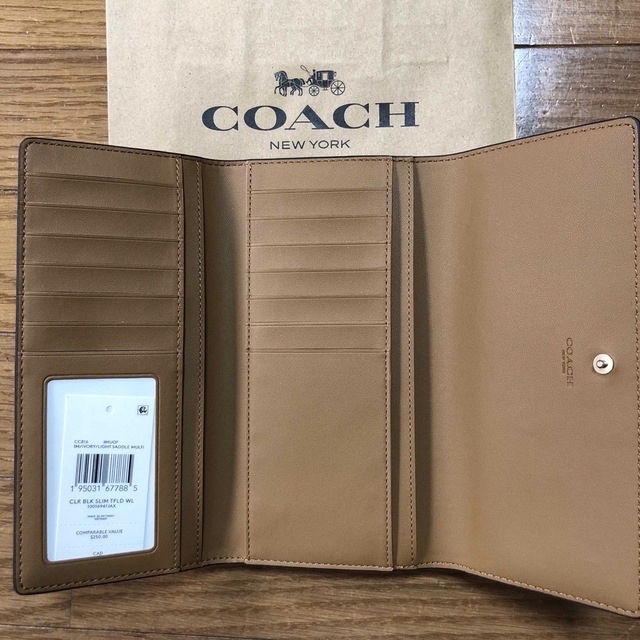 COACH(コーチ)のCOACHの長財布 レディースのファッション小物(財布)の商品写真