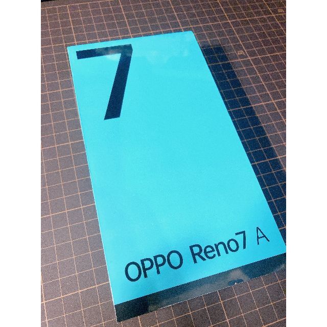 【新品・未開封】OPPO Reno7A ブルー Ymobile版 SIMフリー