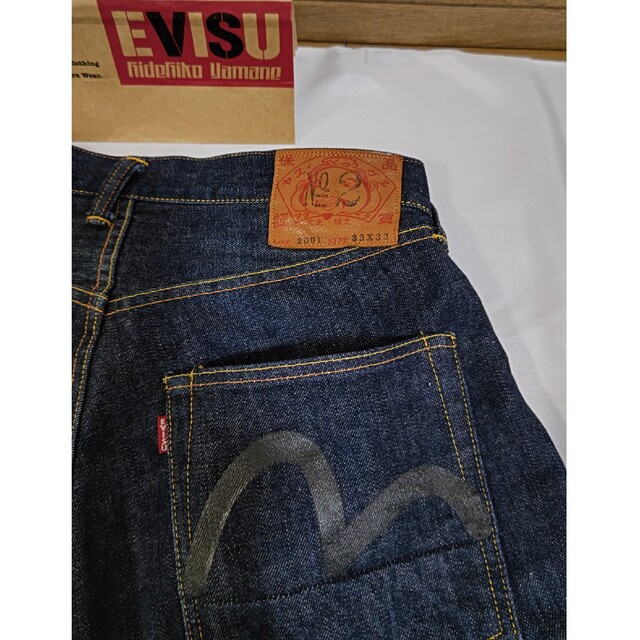 EVISU(エビス)のエヴィスジーンズ EVISU NO2 LOT2001 W33×32 日本製 美品 メンズのパンツ(デニム/ジーンズ)の商品写真