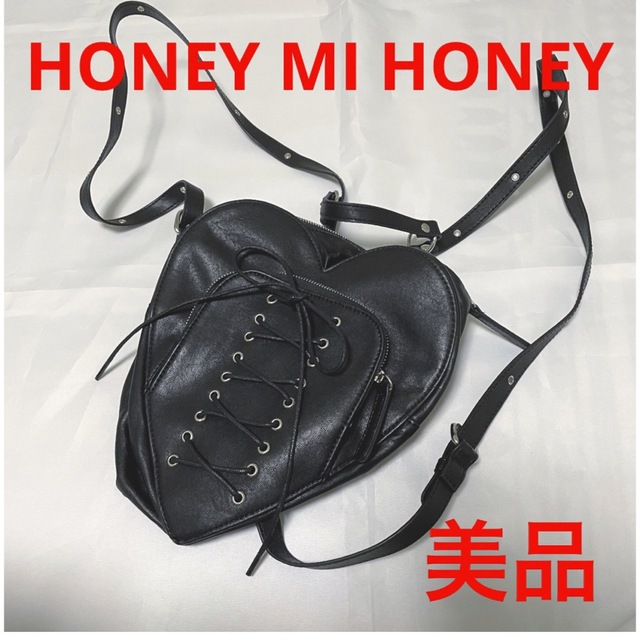 HONEYMIHONEY レースアップ　リュック