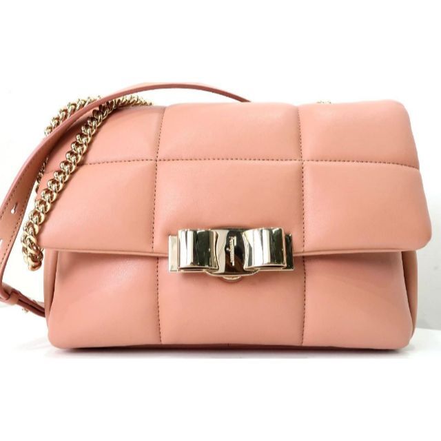Ferragamo - 定価25万 美品 フェラガモ ヴァラ チェーン ショルダー