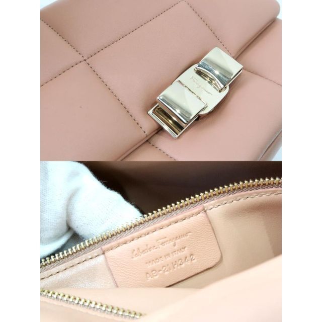 Ferragamo - 定価25万 美品 フェラガモ ヴァラ チェーン ショルダー