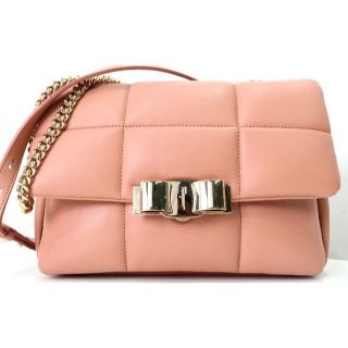 Ferragamo - 定価25万 美品 フェラガモ ヴァラ チェーン ショルダー