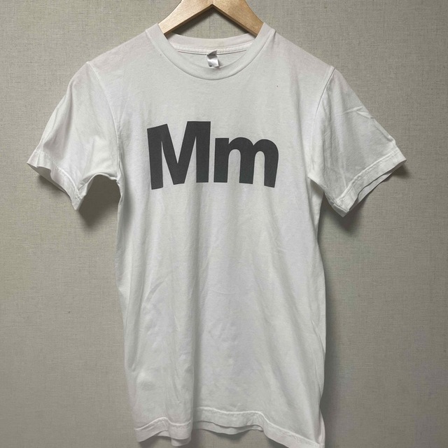 American Apparel(アメリカンアパレル)のアメアパ　アルファベット　Tシャツ　Mm  レディースのトップス(Tシャツ(半袖/袖なし))の商品写真