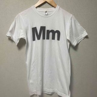 アメリカンアパレル(American Apparel)のアメアパ　アルファベット　Tシャツ　Mm (Tシャツ(半袖/袖なし))