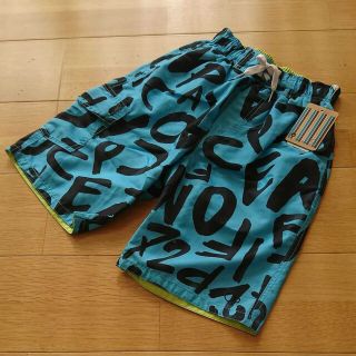 オーシャンパシフィック(OCEAN PACIFIC)の新品 OP インナー付き サーフパンツ 130㎝ ブルー 水着 海パン(水着)