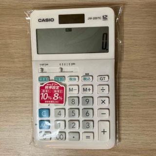 カシオ(CASIO)のカシオ計算機 CASIO 電卓 12桁 JW-200TC(オフィス用品一般)