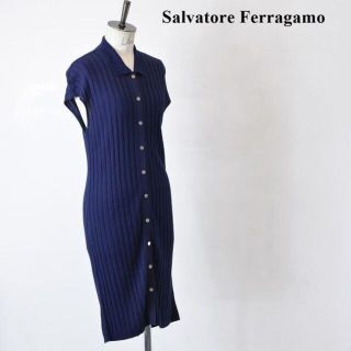 サルヴァトーレフェラガモ(Salvatore Ferragamo)のSL AO0023 高級 Salvatore Ferragamo フェラガモ(ロングワンピース/マキシワンピース)