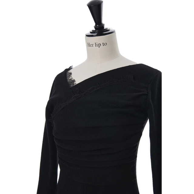 Her lip to - Sommier Mermaid Knit Dressの通販 by ♡shop