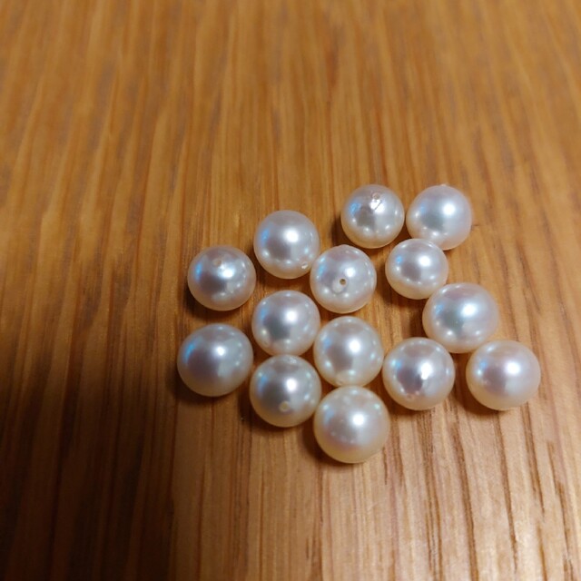 アコヤ貝本真珠7ミリ球100個