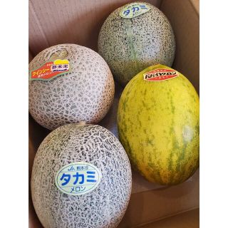 タイムセール！本日メロンパーティー！お手頃サイズ【メロンセット】訳ありお値打ち品(フルーツ)