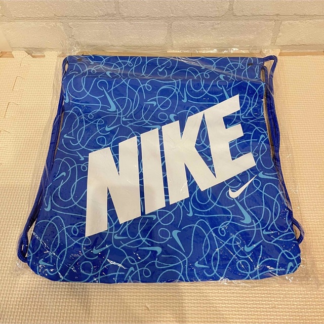 NIKE(ナイキ)の新品　NIKE　ジムサック　ナップサック　ブルー　部活  スポーツ  ジム メンズのバッグ(バッグパック/リュック)の商品写真