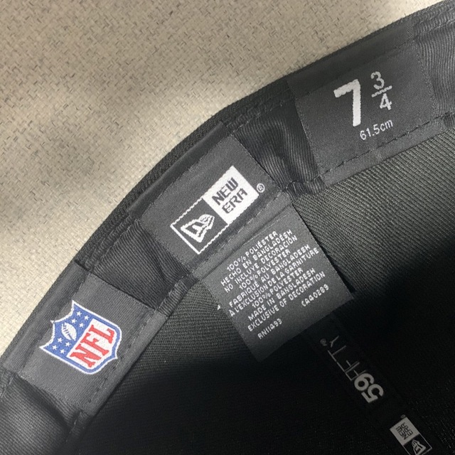 NEW ERA(ニューエラー)の7 3/4 new era NFL RAIDES  メンズの帽子(キャップ)の商品写真