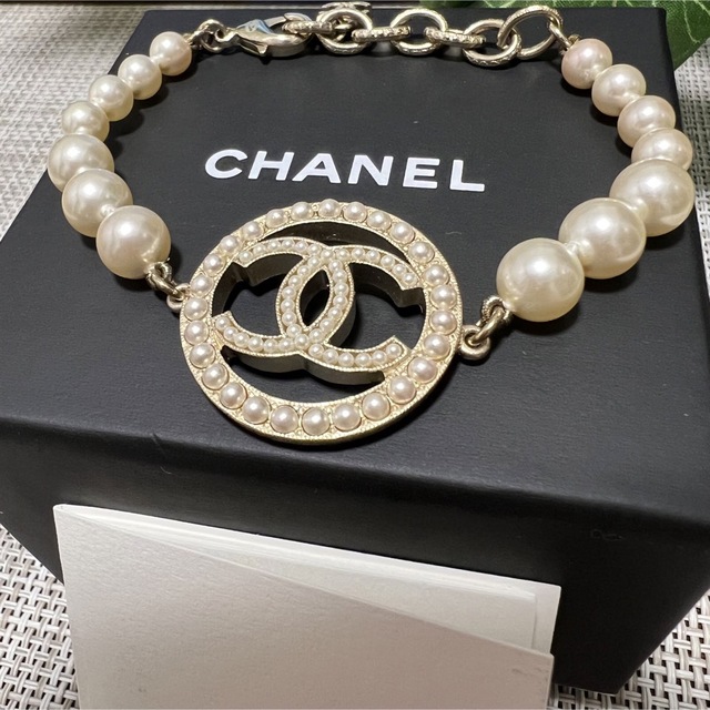 箱付き！シャネル CHANEL ブレスレット