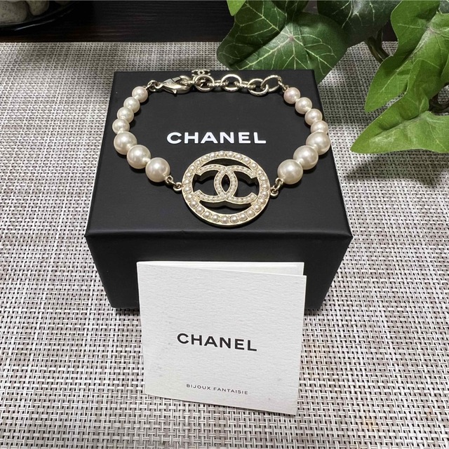 箱付き！シャネル CHANEL ブレスレット