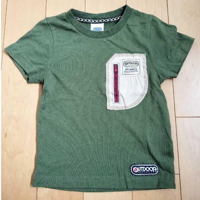 OUTDOOR(アウトドア)のTシャツ♡100cm キッズ/ベビー/マタニティのキッズ服男の子用(90cm~)(Tシャツ/カットソー)の商品写真