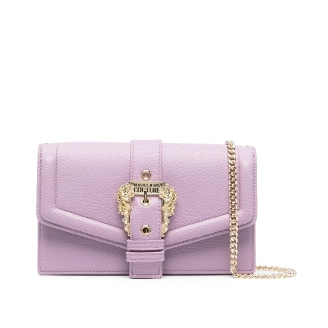 VERSACE JEANS COUTURE ショルダーバッグ パープル