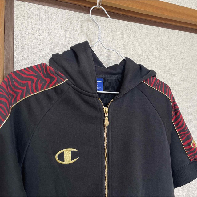 Champion(チャンピオン)のチャンピオン　champion 半袖　パーカー メンズのトップス(パーカー)の商品写真