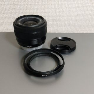 フジフイルム(富士フイルム)のFUJIFILM　XC15-45mm フード　保護フィルター付(レンズ(ズーム))