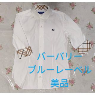 BURBERRY BLUE LABEL - バーバリーブルーレーベル レディースシャツ7分