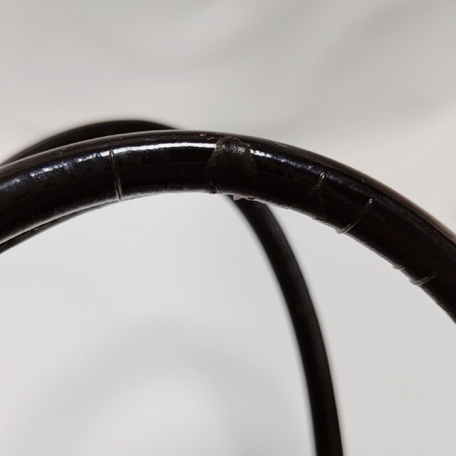 美品 トリーバーチ ショルダーバッグ トートバッグ 黒 ナイロン エナメル 5
