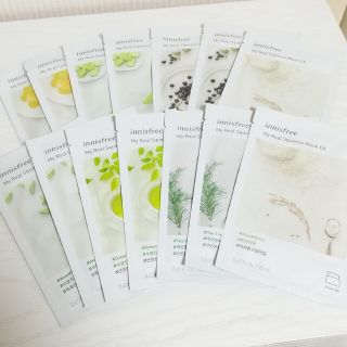 イニスフリー(Innisfree)のイニスフリー シートマスク7種14枚セット(パック/フェイスマスク)