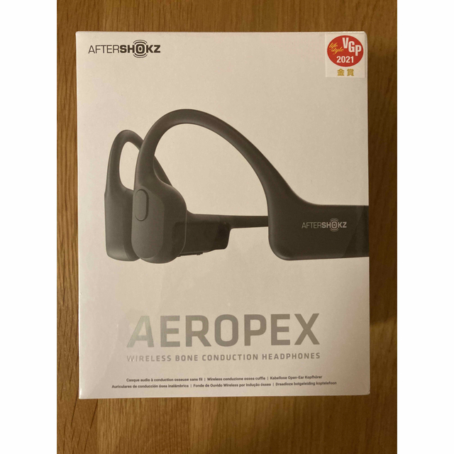 新品未開封！骨伝導ワイヤレスヘッドフォン AfterShokz Aeropex