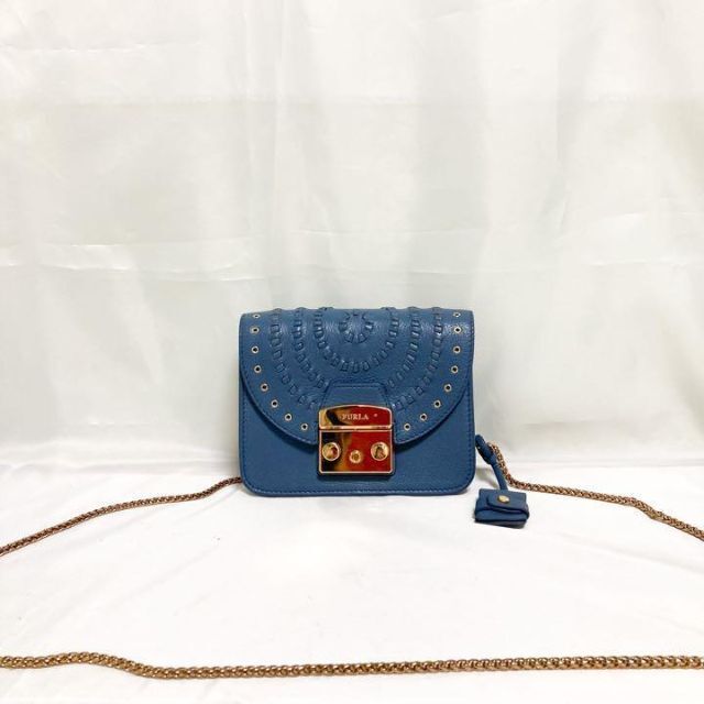 Furla - 美品 FURLA フルラ メトロポリス チェーン ショルダーバッグ ...