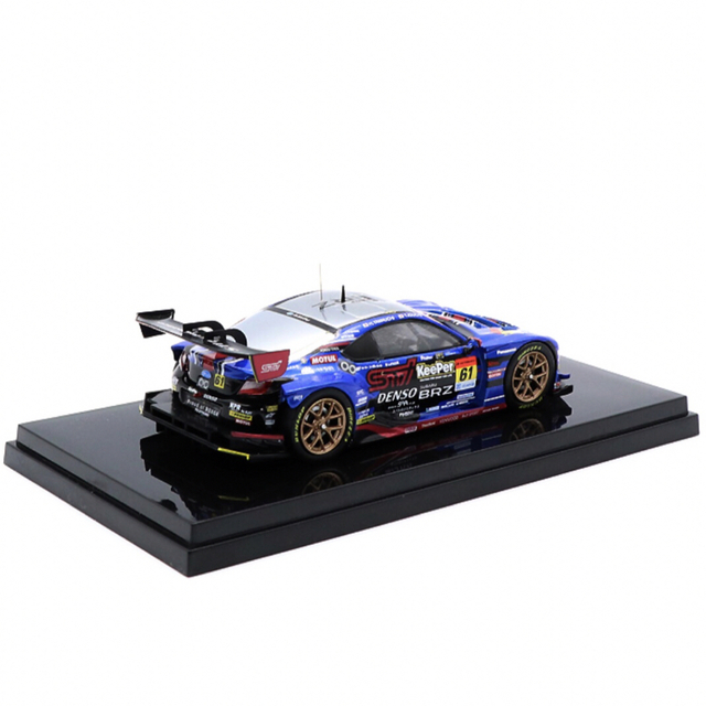 スバル(スバル)のエブロ 1/43 スバル BRZ スーパーGT GT300 2021チャンピオン エンタメ/ホビーのおもちゃ/ぬいぐるみ(ミニカー)の商品写真