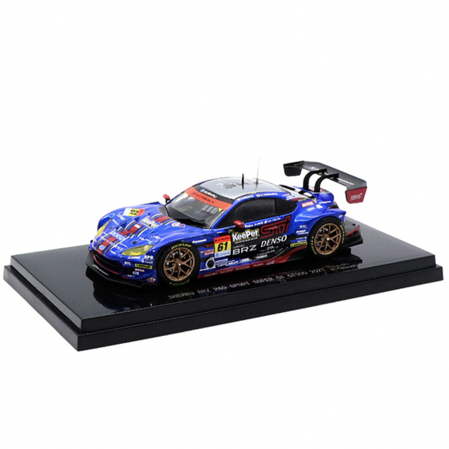 特注製作 エブロ 1/43 スバル BRZ スーパーGT GT300 2021チャンピオン