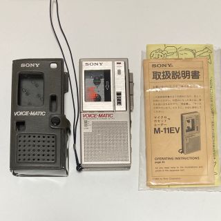 SONY - 80s SONY M-11EV マイクロカセットレコーダー SONY - 80s SONY M-11EV マイクロカセットレコーダー