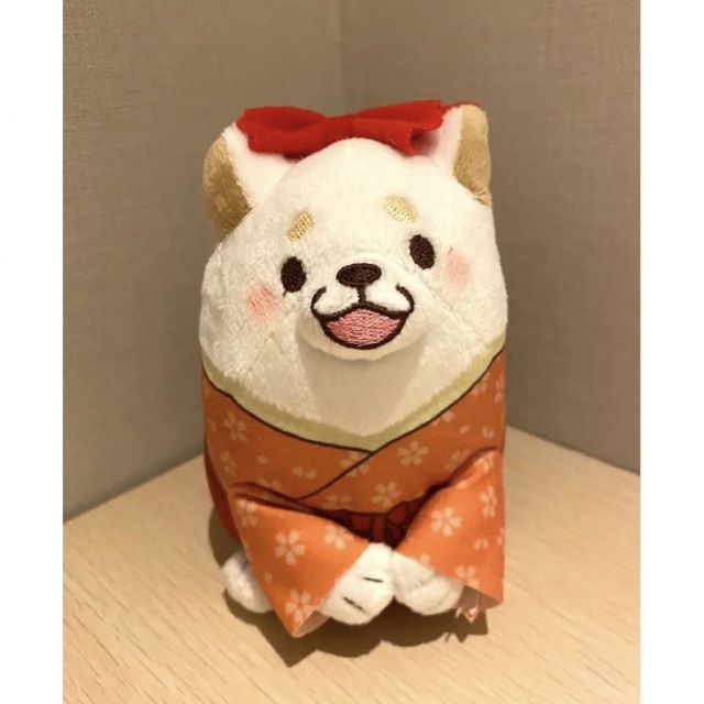 【新品】忠犬もちしば  ときめきレトロ商店街 ぬいぐるみ うめ エンタメ/ホビーのおもちゃ/ぬいぐるみ(ぬいぐるみ)の商品写真