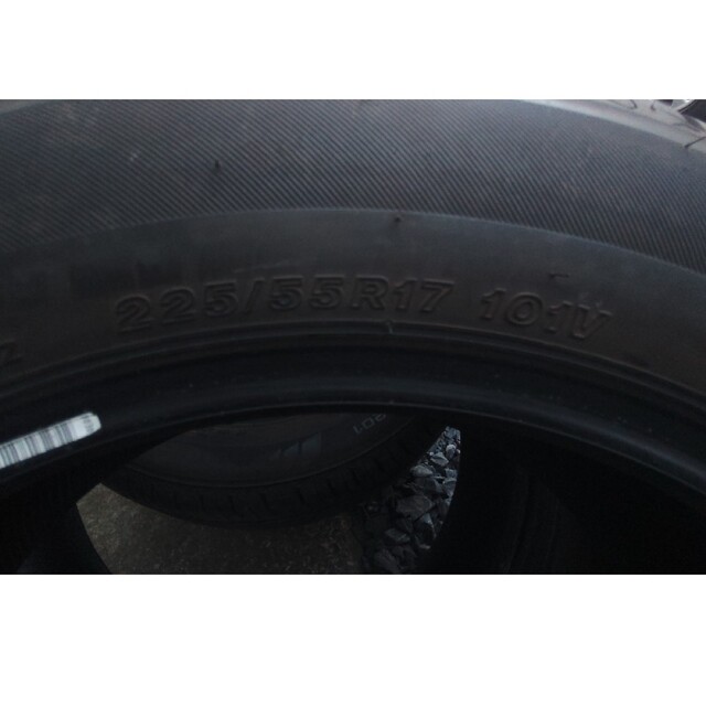 225/55R17 セイバーリングSL201 22年製 使用2ヶ月未満 バリ溝 - タイヤ