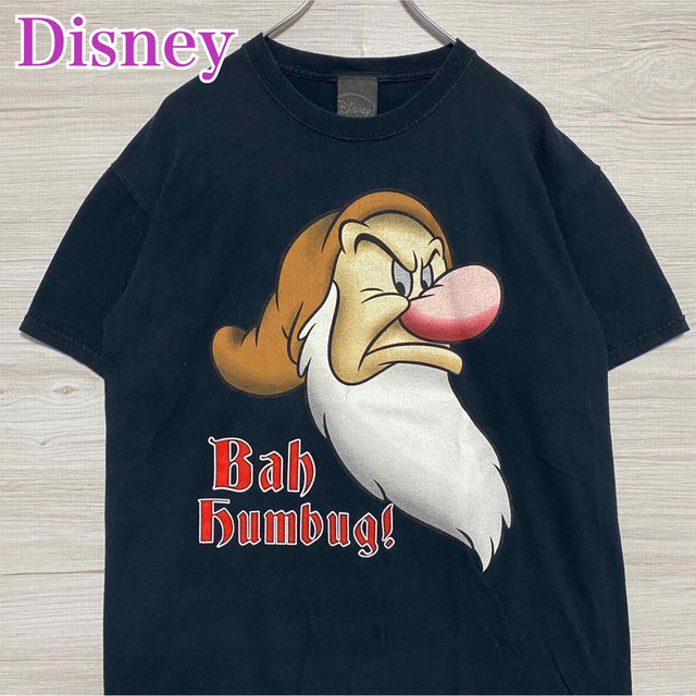 Disney(ディズニー)の【入手困難】Disney 白雪姫 7人の小人　グランピー　Tシャツ　海外　輸入 メンズのトップス(Tシャツ/カットソー(半袖/袖なし))の商品写真