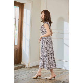 Her lip to - herlipto Fountain Lace Up Bow Dressの通販 by saki