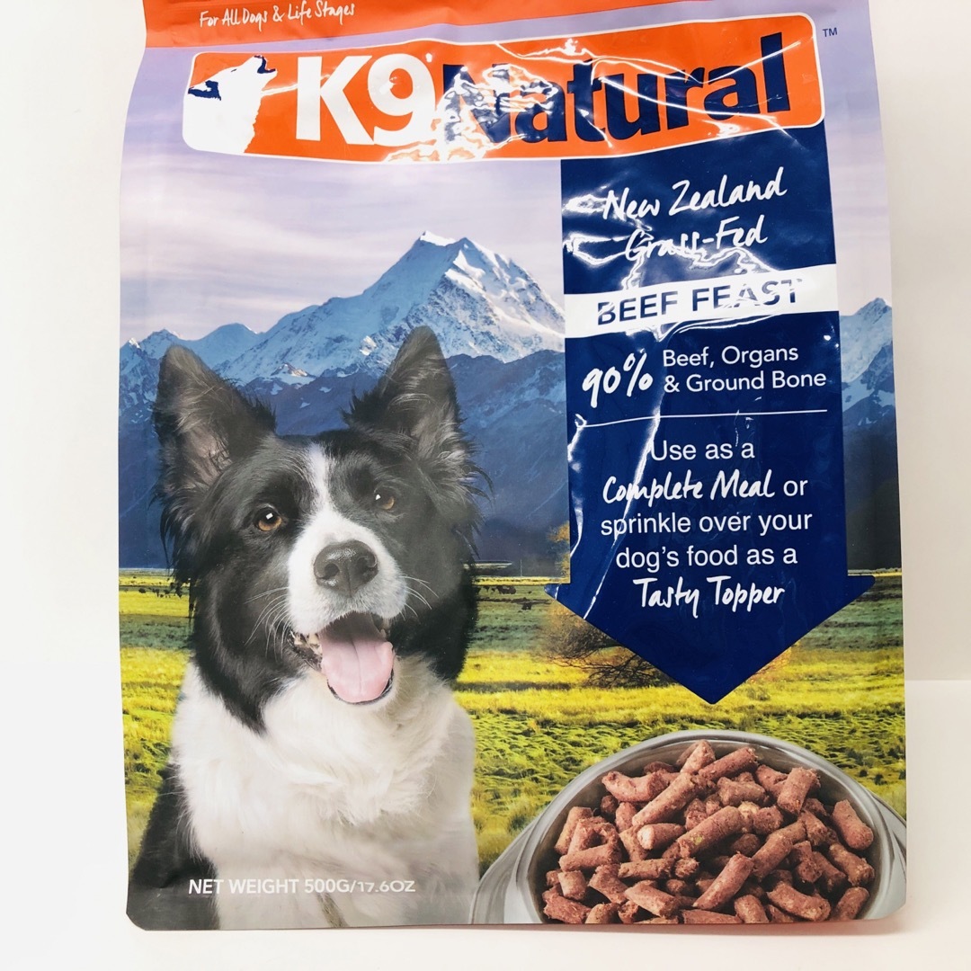 k9natural K9ナチュラル ビーフ・フィースト 500gペット用品