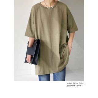 アンティカ(antiqua)の丈夫でへたらない、極上シンプルを着る。クルーネックバスクT(Tシャツ(半袖/袖なし))