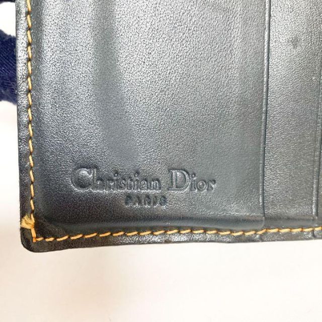 Christian Dior - クリスチャンディオール トロッター 二つ折り 財布