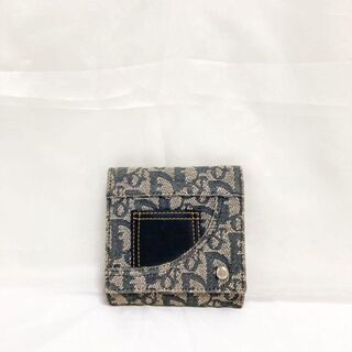 クリスチャンディオール(Christian Dior)のクリスチャンディオール トロッター 二つ折り 財布 コンパクトウォレット(折り財布)