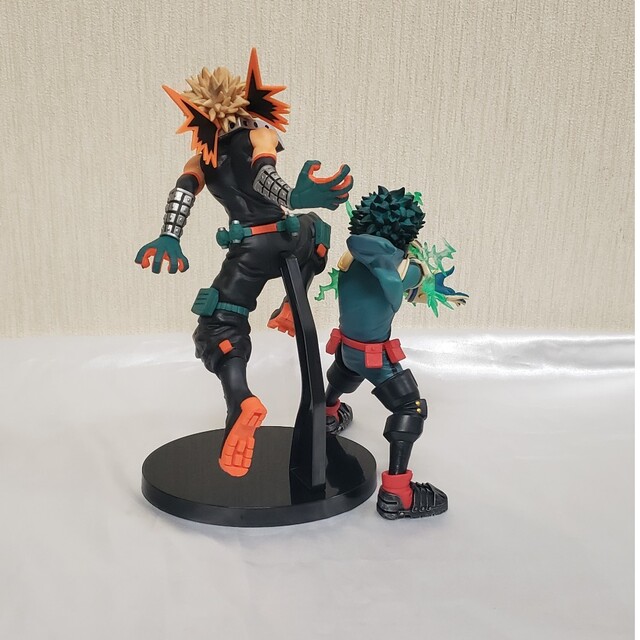 BANPRESTO - 僕のヒーローアカデミア 緑谷 爆豪 フィギュア 一番くじ