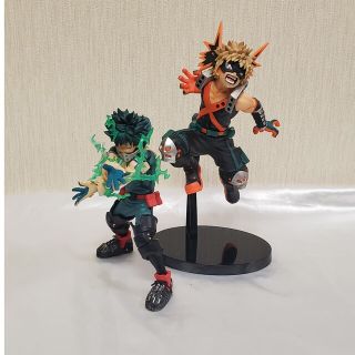 バンプレスト(BANPRESTO)の僕のヒーローアカデミア 緑谷 爆豪 フィギュア 一番くじ オールマイト(フィギュア)