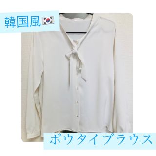 ハニーズ(HONEYS)の【未使用】ボウタイブラウス(シャツ/ブラウス(長袖/七分))