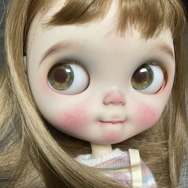 カスタムブライス フルセット 人形 子供 幼い かわいい 海外作家様 まんまる カスタムブライス フルセット 人形 子供 幼い かわいい 海外作家様 まんまる