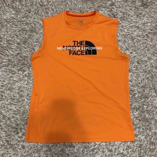 ザノースフェイス(THE NORTH FACE)の【早い者勝ち】ノースフェイス タンクトップ オレンジ XL(Tシャツ/カットソー(半袖/袖なし))